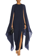WOMEN DRESS ILEANA - DARK BLUE