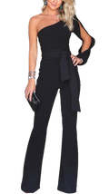 JUMPSUIT CHARLEE - BLACK