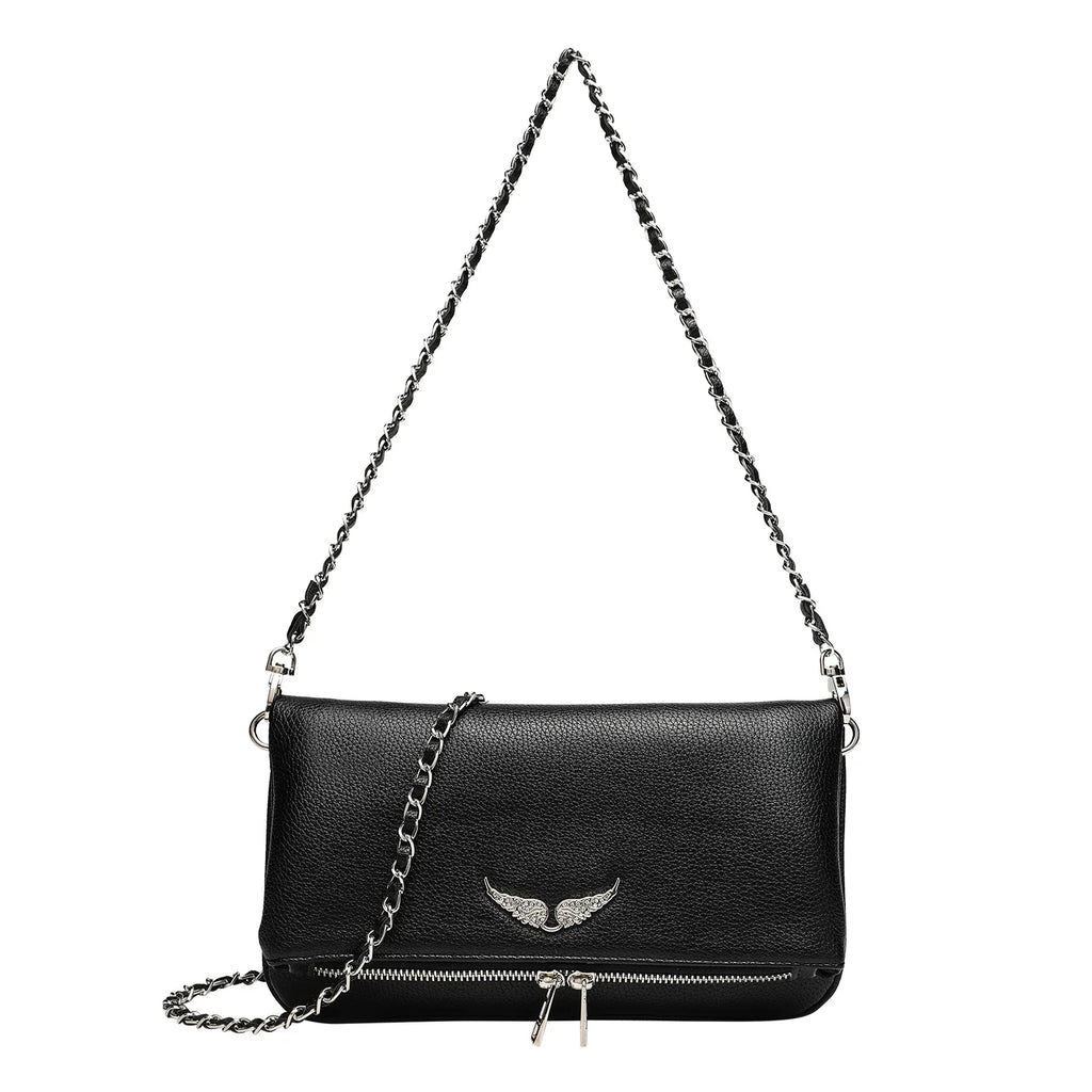 Wing Mini Square Bag for Women, 2026 Fashion Underarm Shoulder & Crossbody Bag, Cute Small Purse, Versatile Chic Handbag