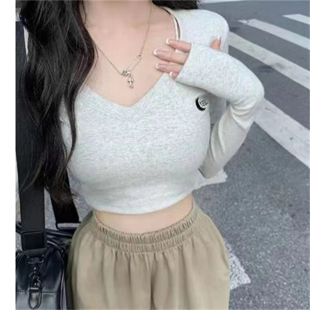 Love Graffiti Wide Leg Pants Women Y2K Elastic High Waist Streetwear Loose Drawstring Jogging Trousers Korean Casual Sweatpants