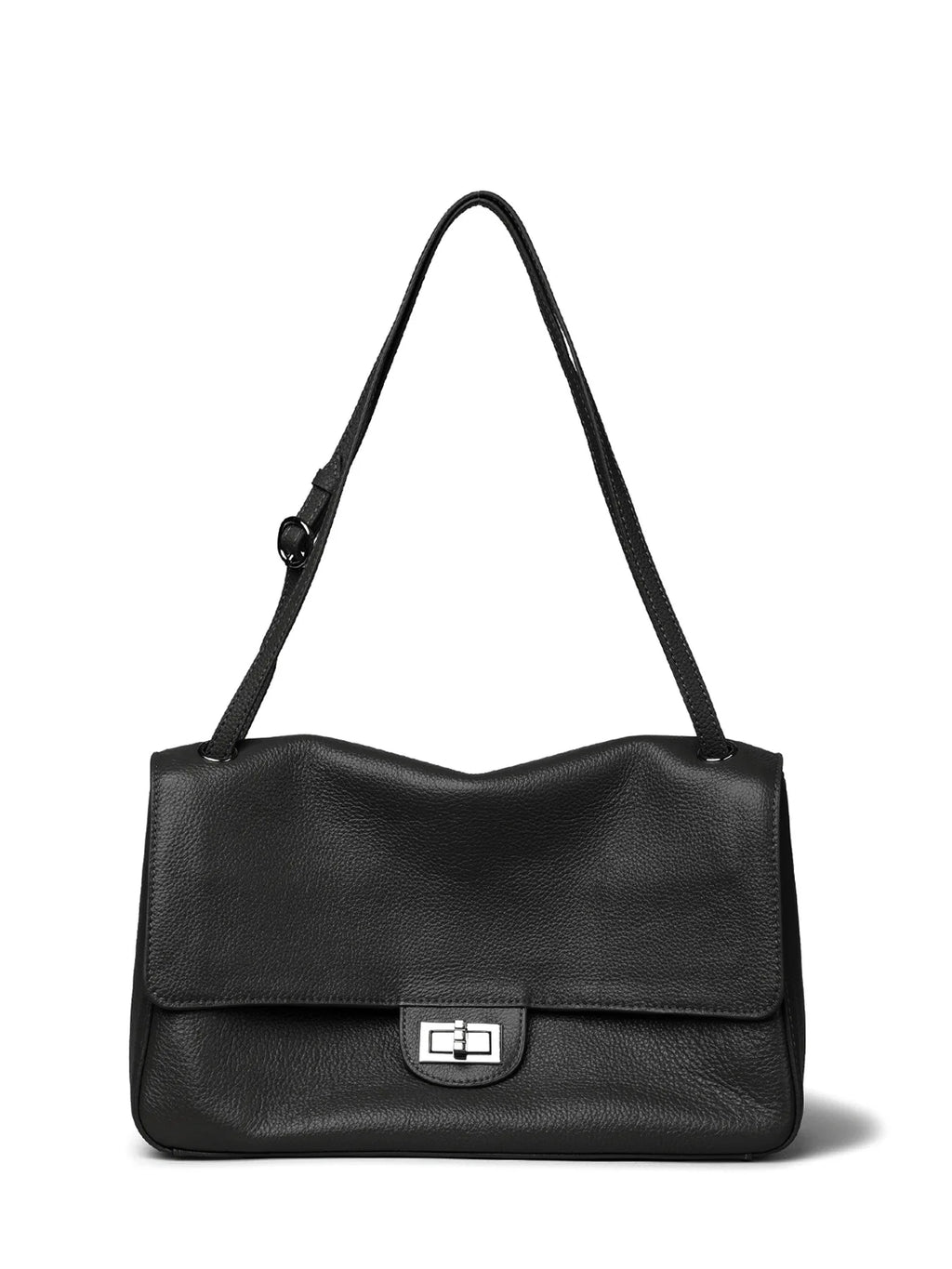 2026 Women's Top Layer Cowhide Armpit Bag Single Shoulder Crossbody Handbag for Commuting Fashionable Cover Bag