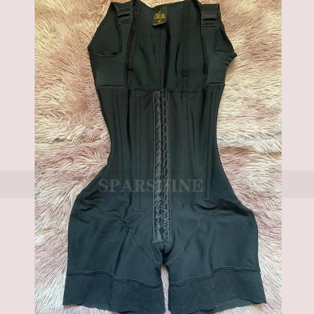 Faja Open Chest Sleeveless Jumpsuit High Compression Shapewear Girdle Breasted Buttocks Lifting Slimming Underwear Body Shaper