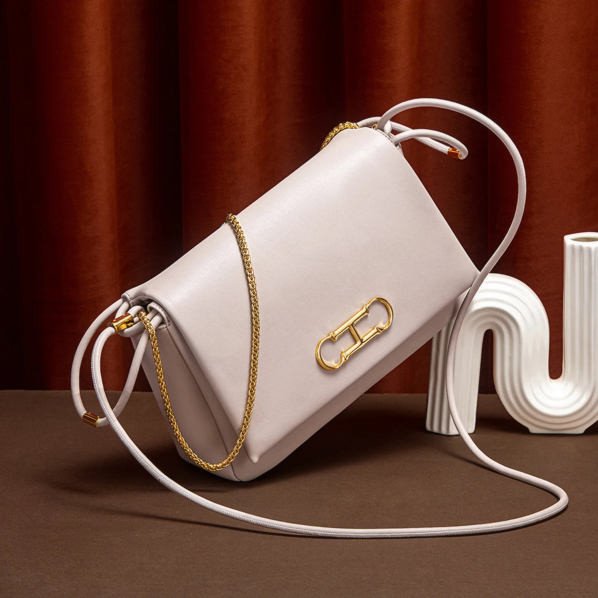 Structured Flip-Cover Commuter Bag