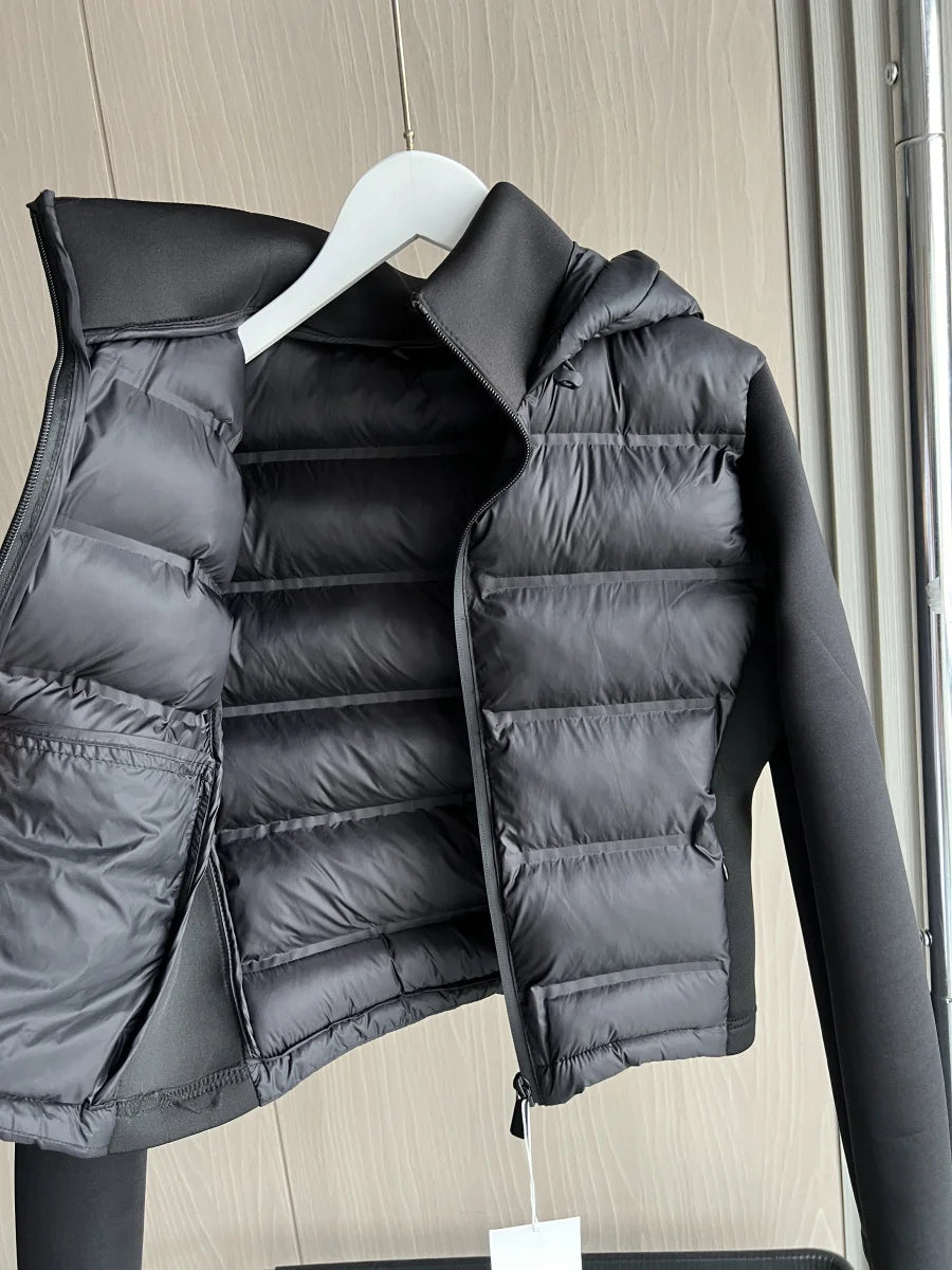 Lightweight Hooded Down Jacket