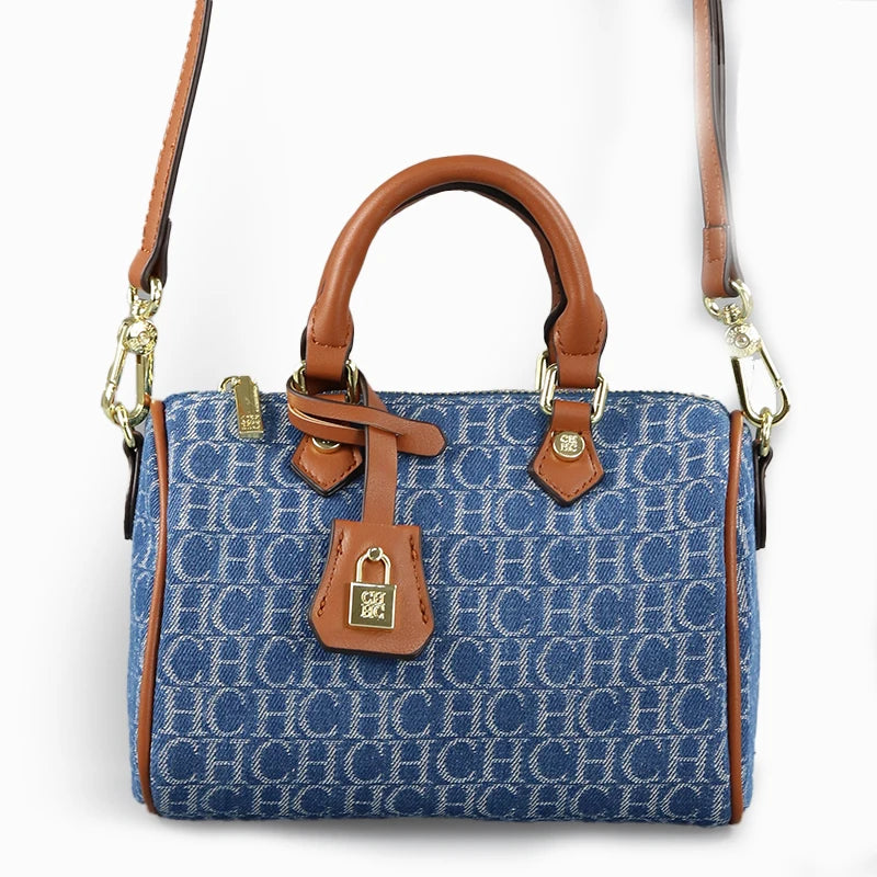 Vintage Texture Pillow Handbag