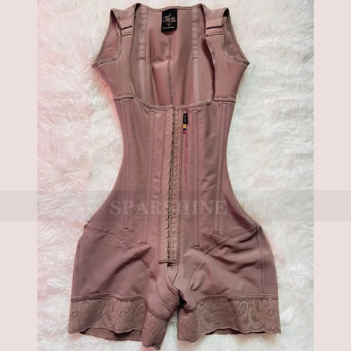 Faja Open Chest Sleeveless Jumpsuit High Compression Shapewear Girdle Breasted Buttocks Lifting Slimming Underwear Body Shaper