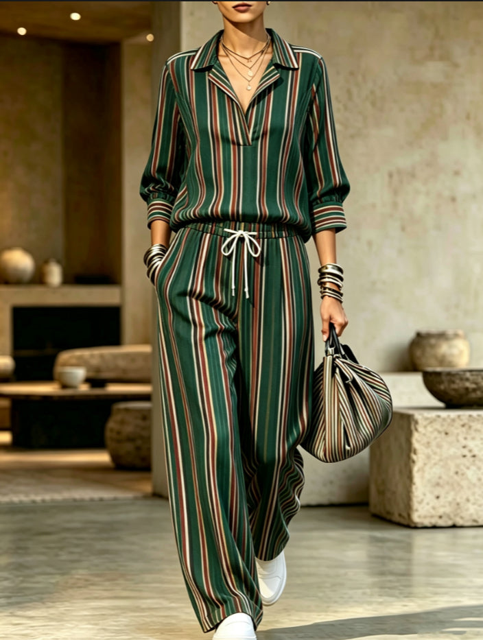 Womens Summer Lapel-Neck
